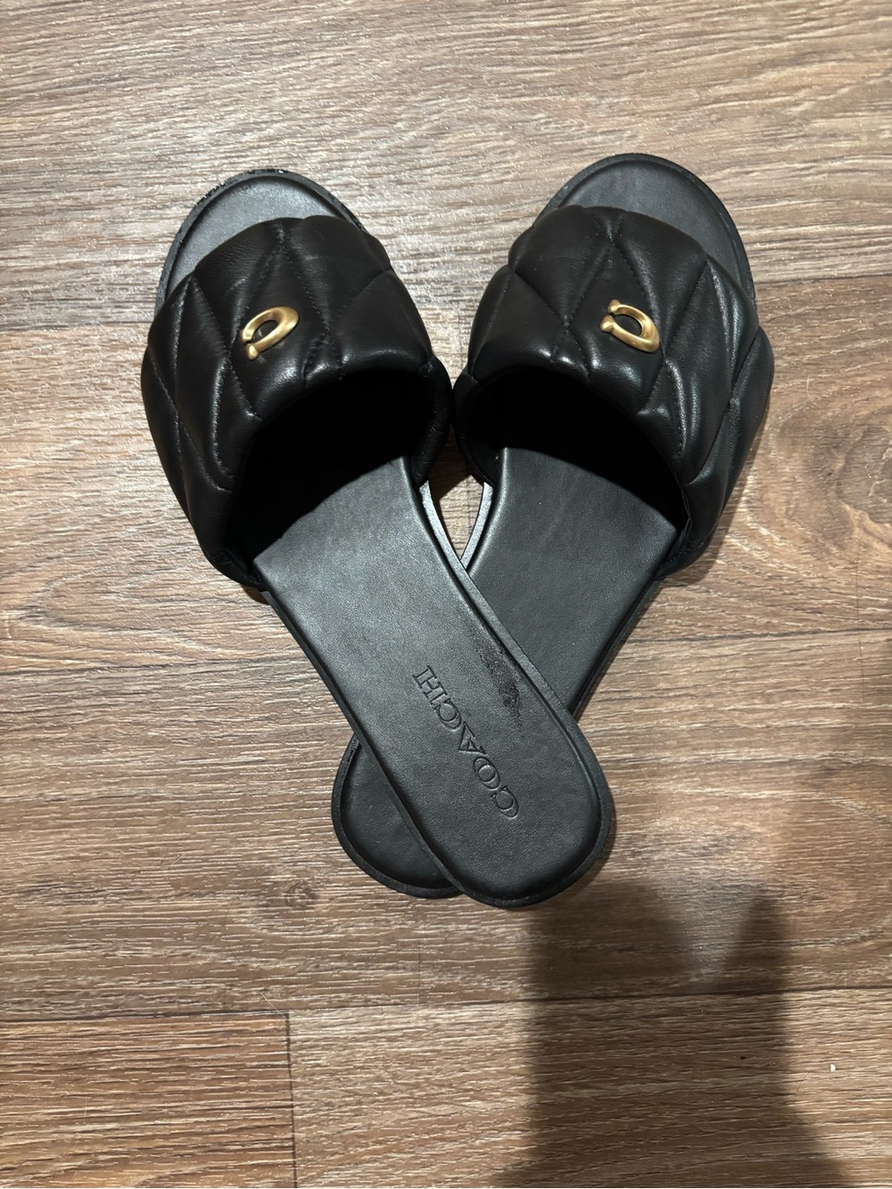 Coach Holly Quilted Sandals - Picture 4 of 4